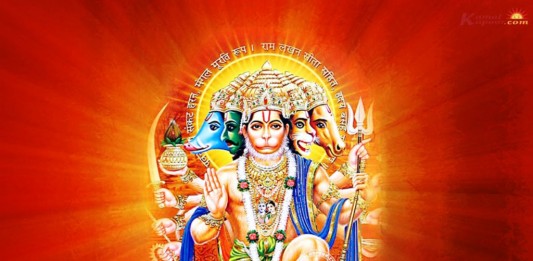 Sri Panchamukha Hanumat Kavacham