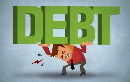 What is the powerful mantra to get rid of debt?