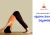 రక్తప్రసరణ మెరుగు పరిచే పర్వతాసనం | Parvathasana for Better Blood Circulation in Telugu