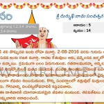 durmukhi nama samvatsara panchangam Pisces 12