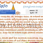 durmukhi nama samvatsara panchangam taurus 2