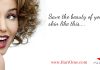 Save the beauty of your skin like this….