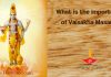 What is the importance of Vaisakha Masam?