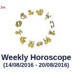August third week horoscope English