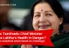 Is Tamilnadu Chief Minister Jaya Lalitha’s Health in Danger? An analytical article based on Astrology.