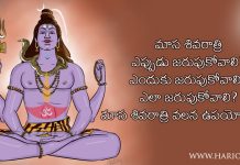 Masa Shivaratri 2026 Dates | Masik Shivaratri | మాస శివరాత్రి ఎందుకు, ఎలా జరుపుకోవాలి?