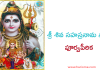 Sri Siva Sahasranama Stotram Poorva Peetika | శ్రీ శివ సహస్రనామ స్తోత్రం పూర్వపీఠిక
