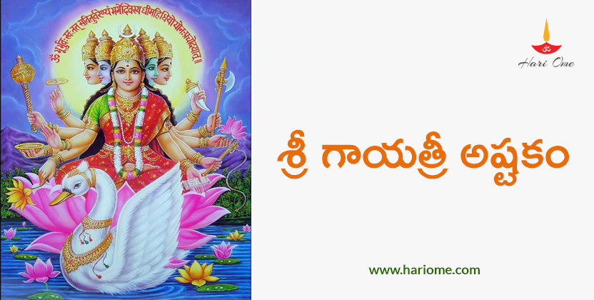 శ్రీ గాయత్రీ అష్టకం - Gayatri ashtakam
