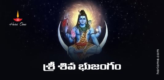 Shiva Bhujanga Stotram