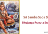 Sri Samba Sada Shiva Bhujanga Prayata Stotram