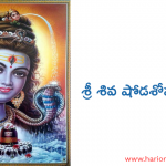 Sri shiva shadochara pooja-శ్రీ శివ షోడశోపచార పూజ