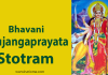 Bhavani Bhujanga Prayata Stotram