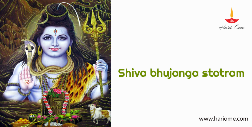 Shiva Bhujanga Stotram