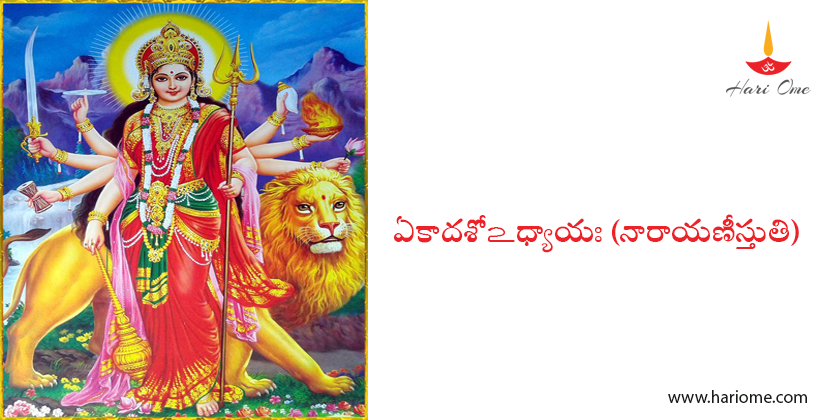 Narayani stuthi