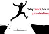 Why work for what is pre-destined?