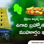 Srisailam Mallikarjuna Swamy Temple Ugadi Bramhostavalau