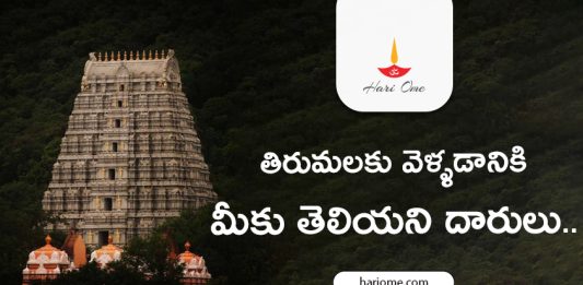 Interesting Facts About Tirumala Routes