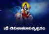 Shiva Namavali Ashtakam Lyrics in Telugu | శ్రీ శివనామావళ్యష్టకం Shiva Namavali Ashtakam Lyrics in Telugu