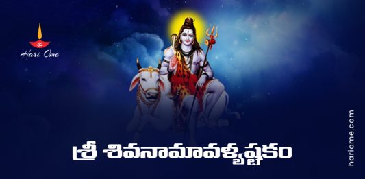 Shiva Namavali Ashtakam Lyrics in Telugu