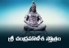 Sri Chandramouleshwara Stotram Lyrics in Telugu | శ్రీ చంద్రమౌళీశ స్తోత్రం Sri Chandramouleshwara Stotram Lyrics in Telugu