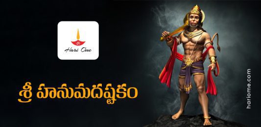 Sri Hanuman Ashtakam Lyrics in Telugu