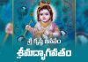 Sri Krishna Jananam (Bhagavatam) in Telugu | శ్రీ కృష్ణ జననం (శ్రీమద్భాగవతం) Sri Krishna Jananam (Bhagavatam) Lyrics in Telugu