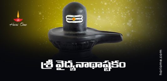 Sri Vaidyanatha Ashtakam Lyrics in Telugu