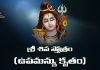 Upamanyu Krutha Shiva Stotram Lyrics in Telugu | శ్రీ శివ స్తోత్రం (ఉపమన్యు కృతం) Upamanyu Krutha Shiva Stotram Lyrics in Telugu