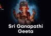 Sri Ganapathi Geeta in English – śrī gaṇapati gītā