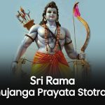 Sri Rama Bhujanga Prayata Stotram in English