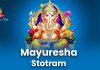 Mayuresha Stotram | mayūrēśa stōtram Mayuresha Stotram in English