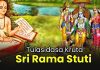 Tulasidasa Kruta Sri Rama Stuti in English | śrī rāma stutiḥ (tulasīdāsa kr̥tam) Tulasidasa Kruta Sri Rama Stuti in English