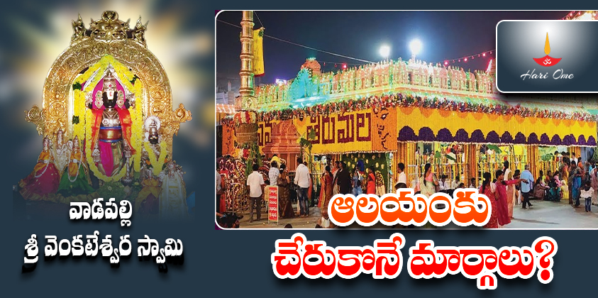 How to Reach Vadapalli Sri Venkateswara Swamy Temple?