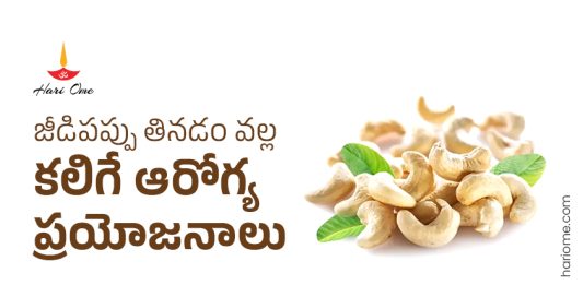 Cashew Benefits And Nutritional Value