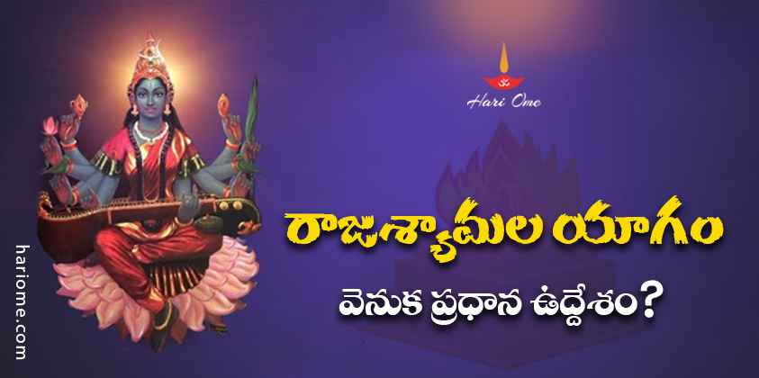 Raja Shyamala Yagam