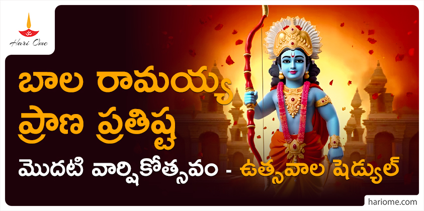 Ayodhya's first anniversary