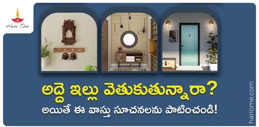 vastu tips for rental house