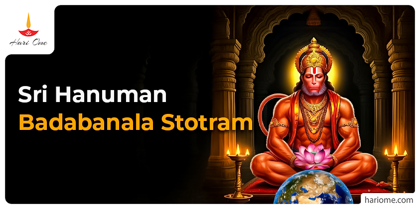 Sri Hanuman Badabanala Stotram In English