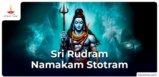 Sri Rudram Namakam Stotram English Version