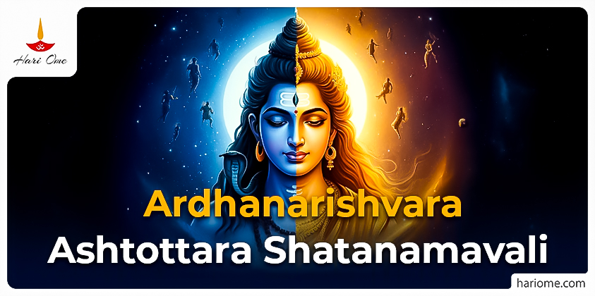 Ardhanarishvara Ashtottara Shatanamavali in English