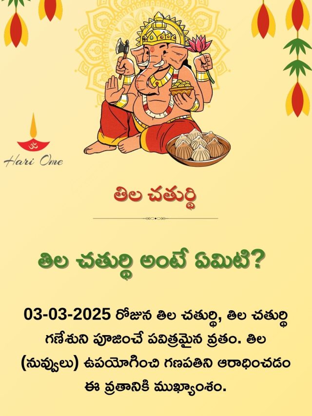 Til Chaturthi – Significance, Rituals & Observance✨