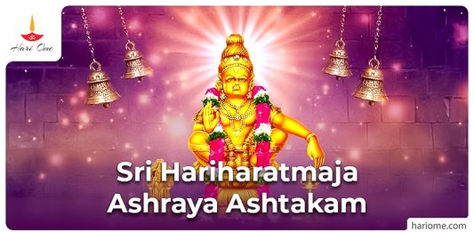 Sri Hariharatmaja Ashraya Ashtakam in English