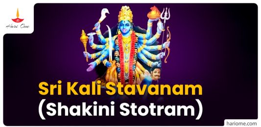 Sri Kali Stavanam (Shakini Stotram)