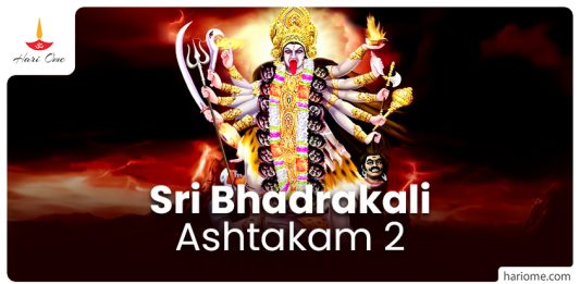 Sri Bhadrakali Ashtakam 2