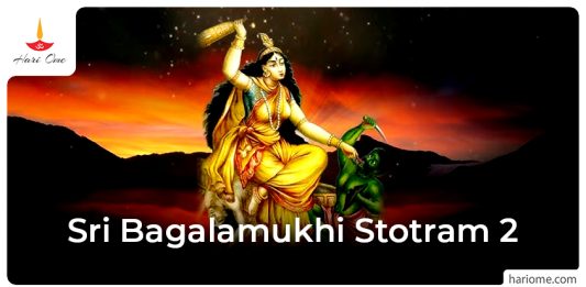 Sri Bagalamukhi Stotram 2