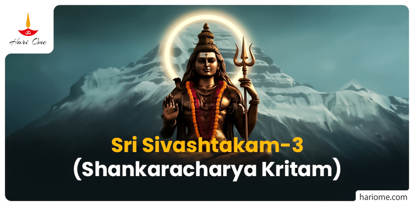 Sri Sivashtakam-3 (Shankaracharya Kritam) English version