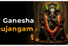 Sri Ganesha Bhujangam in English Sri Ganesha Bhujangam